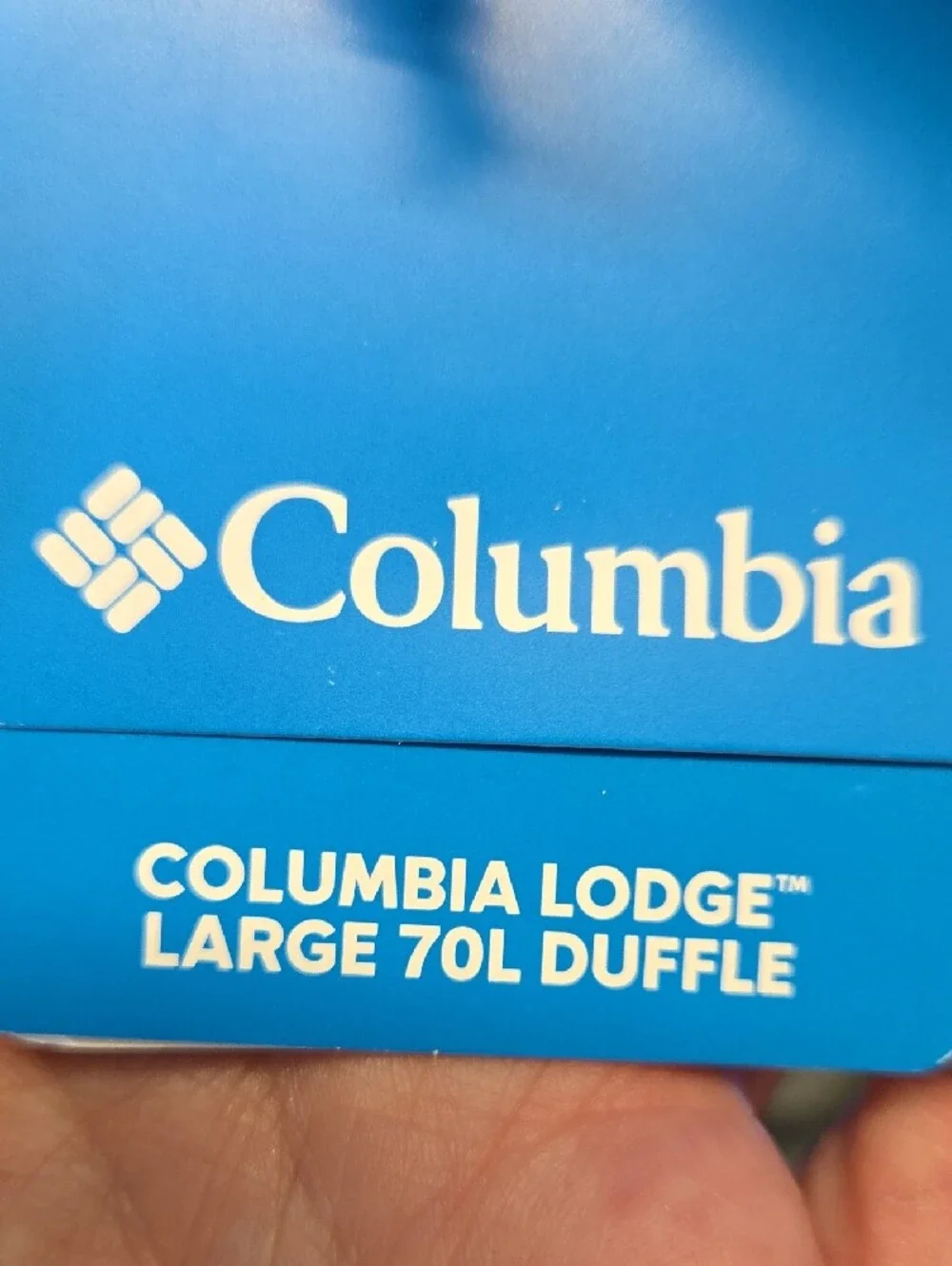 Columbia Lodge Large 70L Men's Blue Duffel Bag
